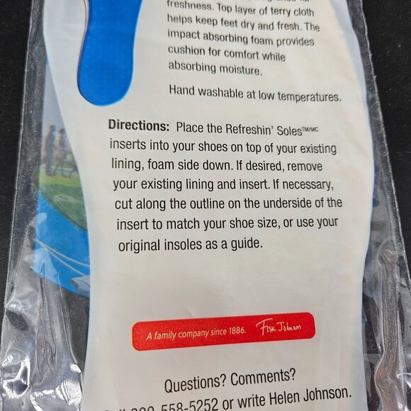 Men Shoe Boot Insole 8-13 Kiwi Refresher Moisture Wicking Dry Powder Fresh 2 Set - Picture 7 of 8